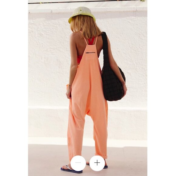 Free People - Peach Hot Shot Onesie - Large - Picture 7 of 13